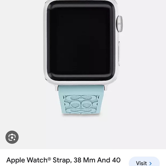 Coach brand new I watch band in mint. - Picture 3 of 4